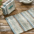 thumbnail image 2 of Park Designs Jordan Chindi Blue Stripe Table Runner 13" x 54", 2 of 5