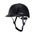 thumbnail image 4 of Casco de equitación para hombre y mujer, moderno y de verano, ajustable. Negro completo, 4 of 9