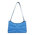 thumbnail image 2 of Bolsa Moda mujer PU hombro axila color sólido pequeños (azul) Likrtyny Para Estrenar, 2 of 8