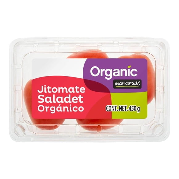Jitomate saladet orgánico Marketside 450 g