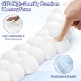 thumbnail image 4 of Set de reposamuñecas, teclado y reposamanos Sushret Cloud White, 4 of 7