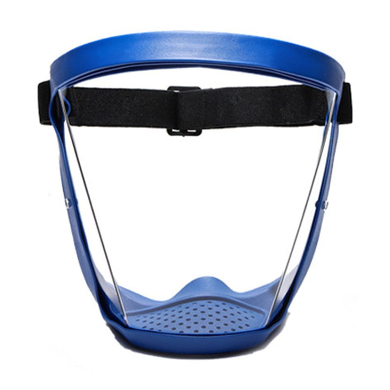 LYINGF Anti Fog Mask,Adult Clear Face Shield,Plastic Face Mask ,Full Face Shield for Yard Work & Woodworking,Wide View Clear Visor with Anti-Fog Coating,Breathable Bottom Design,Adjustable Headband