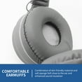 thumbnail image 4 of OAVQHLG3B Stereo Gaming Headset Noise Canceling Over-Ear Headset With Microphone Bass Surround Soft Memory Ear Cups For Computer, 4 of 6