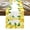 White, variant on Yellow Lemon Table Runner Summer Botanical Lemons Cute Yellow Tablerunners 13 x 48 Inch, Table Decorations Tabletop Scarf for Summer Gathering Holiday Farmhouse Kitchen Dining Decor