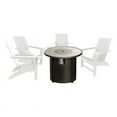 thumbnail image 1 of Palms Chaise Adirondack Moderne en Plein Air avec Ensemble de Table Ronde de Feu, 1 of 6
