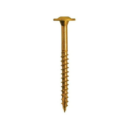 

GRK Fasteners 5914916 100 Piece Washer No. 8 x 1.5 in. Cabinet Screws Yellow Zinc