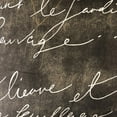thumbnail image 3 of Plutus Love Script Black Luxury Throw Pillow - Double sided 16" x 16", 3 of 3