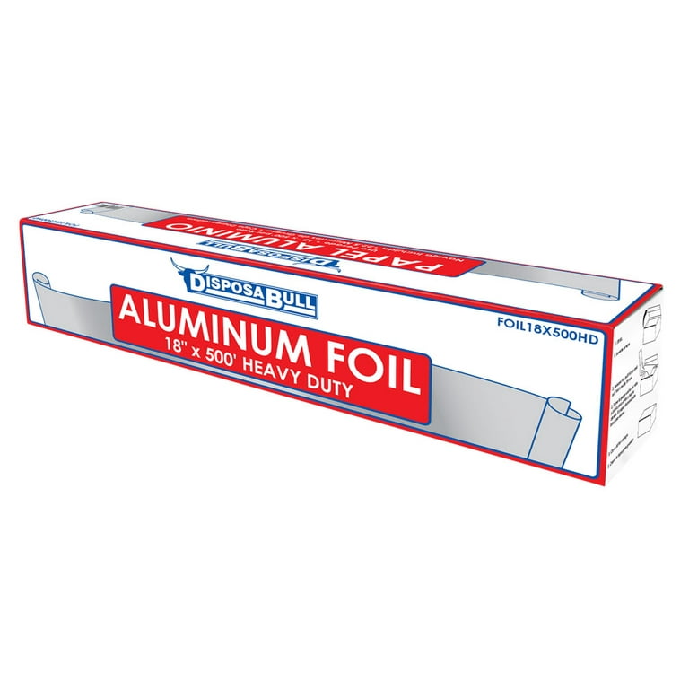 Essendant Extra Heavy-Duty Aluminum Foil Roll, 18 x 500 ft