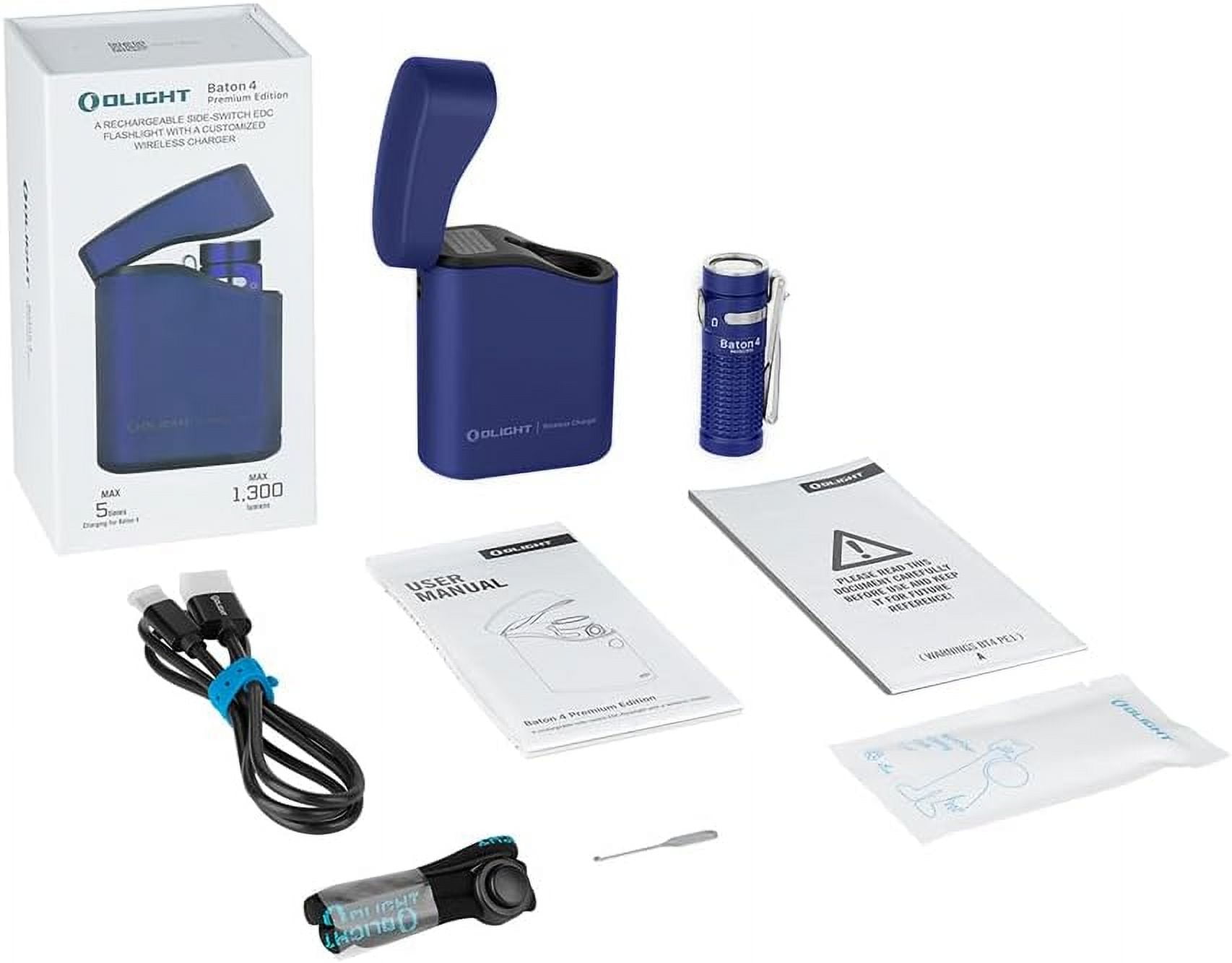 OLIGHT Baton 4 Premium Edition EDC Lights 1300 Lumens with