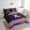 Orange Dark Orchid, variant on Erosebridal Teens Lightning Bedding Twin Size, Square Geometry Bed in a Bag Twin size, Blue Green, Reversible 7 Pieces