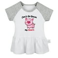 thumbnail image 1 of Don't Go Bacon My Heart Funny Dresses For Baby, Newborn Babies Skirts, Infant Princess Dress, 0-24M Kids Graphic Clothes (Gray Raglan Dresses, 6-12 Months), 1 of 4