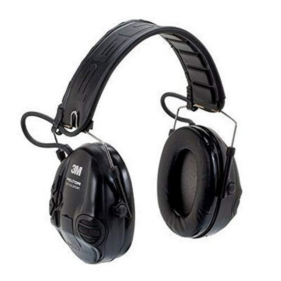 3M Peltor Protection Auditive Électronique Tactique pour Tir et Chasse - Noir Ou Orange - MT16H210F-479-SV, Moyen