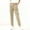Khaki, variant on Juslio Women Pants High Waist with Pockets Casual Comfortable Straight Pants
