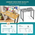 thumbnail image 3 of LIFERECORD 47 Inch Computer Desk with Storage Bag & Hook for Home Office Small Spaces, 3 of 5