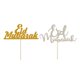 thumbnail image 1 of 2x ano para tarta de Eid Mubarak para decoración de de cumpleaños islámica musulmana Iftar 17 perfecl adorno de torta eid mubarak, 1 of 8