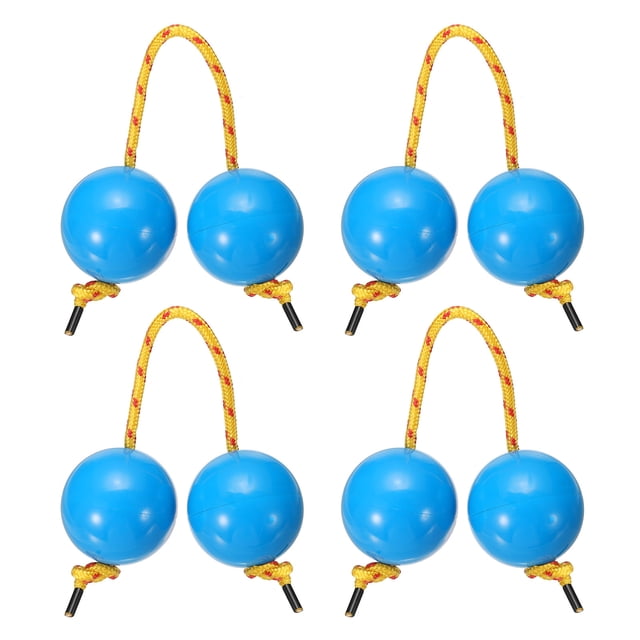 Uxcell Instruments de Percussion à Main Shaker Kashaka Rythmique Africain, Adaptés pour Mariage Bleu