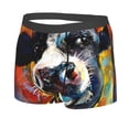 thumbnail image 2 of Balery Cow Men's Boxer Briefs, Soft and Breathable Cotton Underwear with nylon Waistband-Large, 2 of 9
