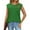 Green tank tops, variant on Wycnly Summer Saving Tank Top for Women Tank Top for Women Mesh Patchwork Lightweight Boho Loose Blouses Casual Solid Sleeveless T Shirt Girls Sleeveless Shirt