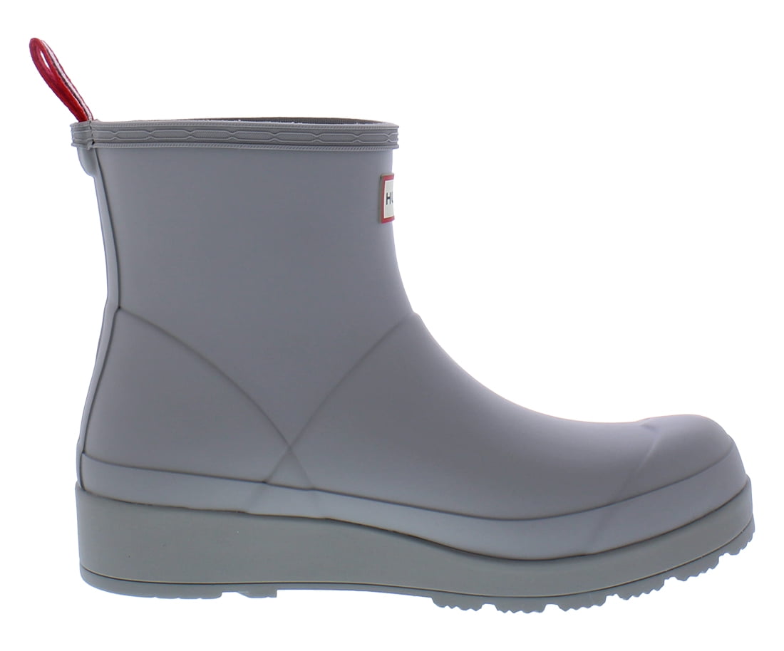 Hunter Play Short Boot Womens Shoes Size 10, Color: Zinc