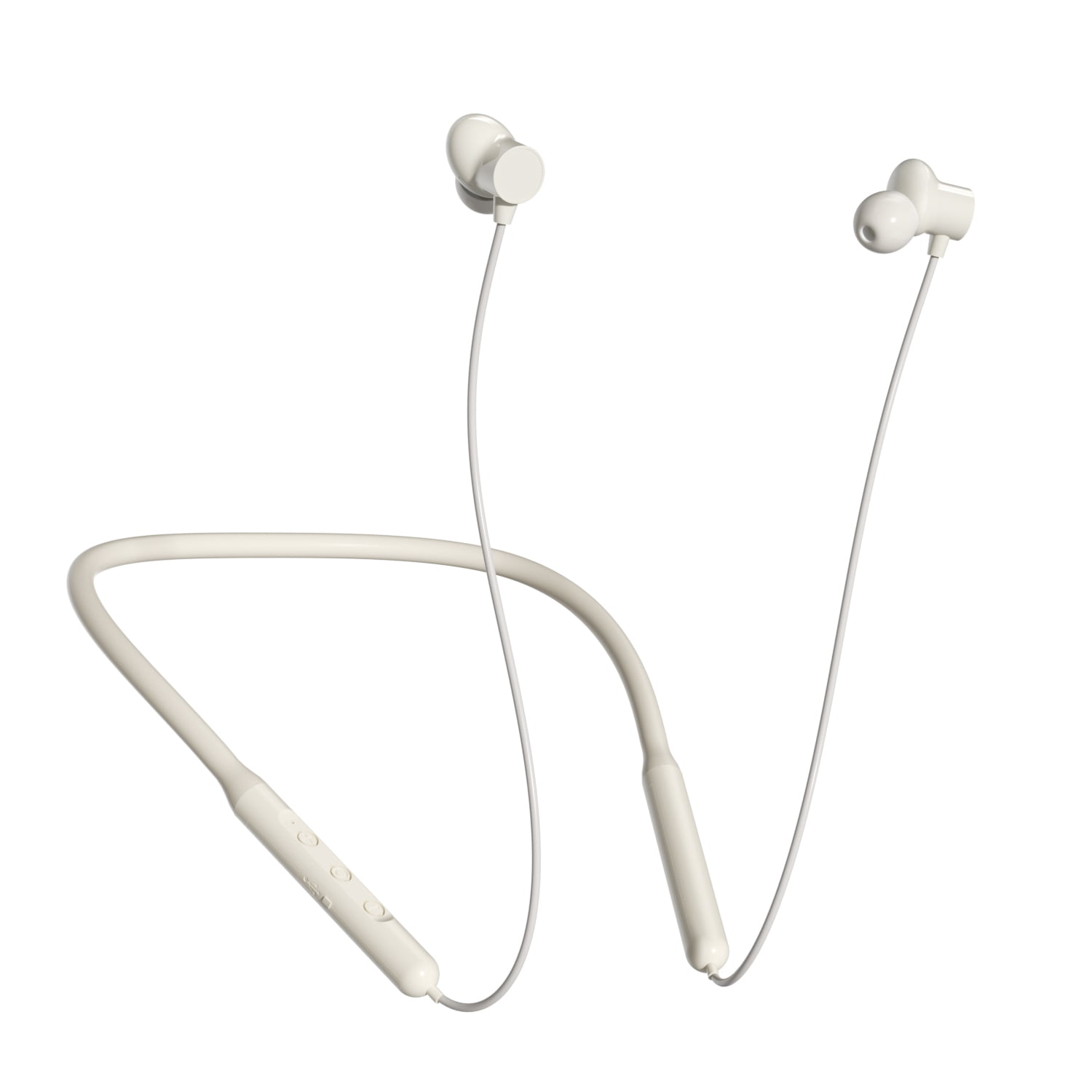 Cshidworld Bluetooth Headphones, Running Wireless Earbuds with 12 Hours Playtime, HD Deep Bass Stereo IPX7 Waterproof for Workout and Sports, Bluethooth 5.3 Sound Isolation Headsets,White