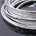 thumbnail image 2 of Luxtrada 49FT Car Door Edge Trim Molding Chrome Seal Strip Scratch Protector Guard Decor, 2 of 7