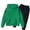 Green, variant on XINXIAOO Girls Boys 2 Piece Tracksuit Pullover Hoodie and Athletic Pants Relaxed Fit Girls Boys Outfits 12-13 Years