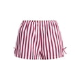 thumbnail image 5 of No Boundaries Cotton Pull-On Shorts with Side Bows, Women's XXS-XXL, 5 of 5