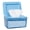 Blue, variant on NexTone Wipes Dispenser, One-Handed Operation Wipe Holder for Baby & Adult, Seal-Designed Wipes Container for Bathroom Keep Diaper Wipes Fresh (White)