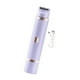 thumbnail image 5 of Afeitadora eléctrica para piernas de mujer, cabezales dobles, compacta, fácil de limpiar Violeta, 5 of 9