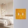 thumbnail image 5 of Dailycode Light Switch Plate Covers 2 Gang Wall Plate Plastics Outlet Covers for Kitchen Home Office Decor Leaves Watermelon Starfish, 5 of 8