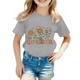 thumbnail image 2 of MUXiin Dinosaur Shirt for Kids Boys Girls Funny Toddler Dino Short Sleeve Graphic Cotton Tee Top 2-7T, 2 of 4