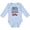 AE-Light Blue, variant on Inktastic Firefighter Volunteer Fireman Boys Long Sleeve Baby Bodysuit