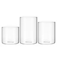 thumbnail image 5 of 3Pcs Clear Glass Tealight Votive Candle Holder DIY Candle Holder Scented Candle Cup Tealight Cup, 5 of 7