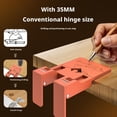thumbnail image 3 of Magnetic Cabinet Door Hinge Spacer, 2.6mm Gaps Alignment Tool for Cabinet Door Installation, Strong Magnetic Hinge Jig for Perfect Doors Gaps,Quick Mounting & Alignment Assist, 3 of 9