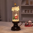 thumbnail image 4 of 110ml Christmas Snow Lantern Candle Battery Operated Snow Candles Flameless Christmas Candle Elegant Snow Lighted Candle, 4 of 6