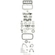 thumbnail image 1 of KIT DE JUNTAS DEL MOTOR COLT 1985 al 1990 PLYMOUTH L4 1.5L AJUSA ., 1 of 3