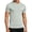 Army Green, variant on Men's Crew Neck Elastic Tees Basic Curved Hem Cooling Stretchable Short Sleeve Tops Quick Dry Summer Running Fitness Training Shirts Black M