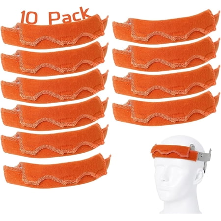Safety hard hat sweatband - washable hard hat sweatband, hard hat liner replacement, flame retardant cotton hard hat accessory sweatband, suitable for welding helmets, construction hats, chainsaw hel