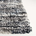 thumbnail image 4 of SAFAVIEH Cloud Carson Distressed Polyester Shag Area Rug, Gray/Blue, 5'3" x 7'7", 4 of 8