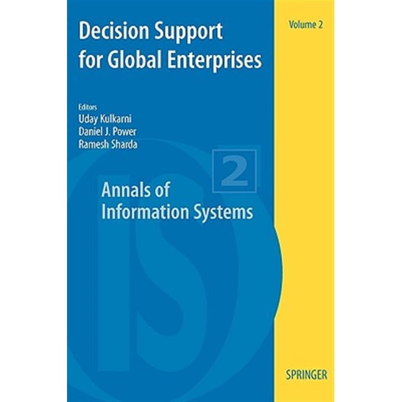 Pre-Owned Annals of Information Systems Decision Support for Global Enterprises, Book 2, (Paperback)