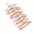 thumbnail image 1 of 8pcs Hanger-Shaped Metal Paper Clips - Perfect for Office, School, and Wedding Decorations!, 1 of 4