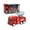 A003- Style C, variant on Alloy Fire Truck Model, Die - Cast Metal Construction with Detailed Fire - Fighting Design, for Kids Toy Collectors, Birthday Gift, Christmas Present - Xmas, Halloween, Thanksgiving Day Gifts