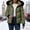 Army Green, variant on Women's Winter Coat with Hood Waterproof Zip Up Short Snow Jacket Windproof Quilted Outerwear with Pockets | Casual Warm Puffer Jacket for Cold Weather, Outdoor Commute, Ski Trips