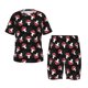 thumbnail image 1 of Fotbe Cartoon Mushroom Pijama Estampada de 2 Piezas para Niños – Ropa de Dormir de Manga Corta Cómoda para Niños y Niñas, Camiseta y Shorts de Algodón-Medium, 1 of 6