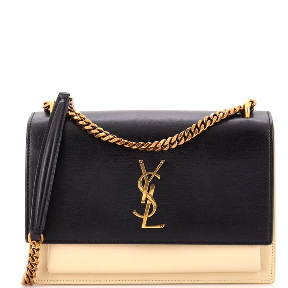 Pre-Owned Sunset Crossbody Bag Leather Medium By Rebag