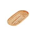 thumbnail image 2 of Qonioi Small Woven Wicker Basket, Natural Rattan Bread Holder, Rustic Fruit Bowl for Kitchen Counter, Farmhouse Storage, 2 of 6