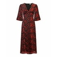 thumbnail image 7 of Red Heart Printed Midi Dress, 7 of 7
