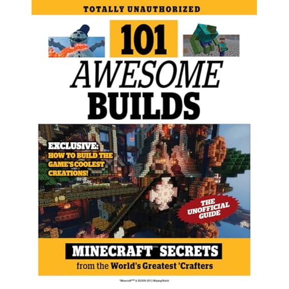 Pre-Owned 101 Awesome Builds: Minecraft Secrets from the World's Greatest Crafters, 9781629371818, 1629371815, Paperback,