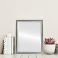 thumbnail image 3 of Miroir Encadré Toronto - Feuille d'Argent avec Brun Antique, 3 of 6