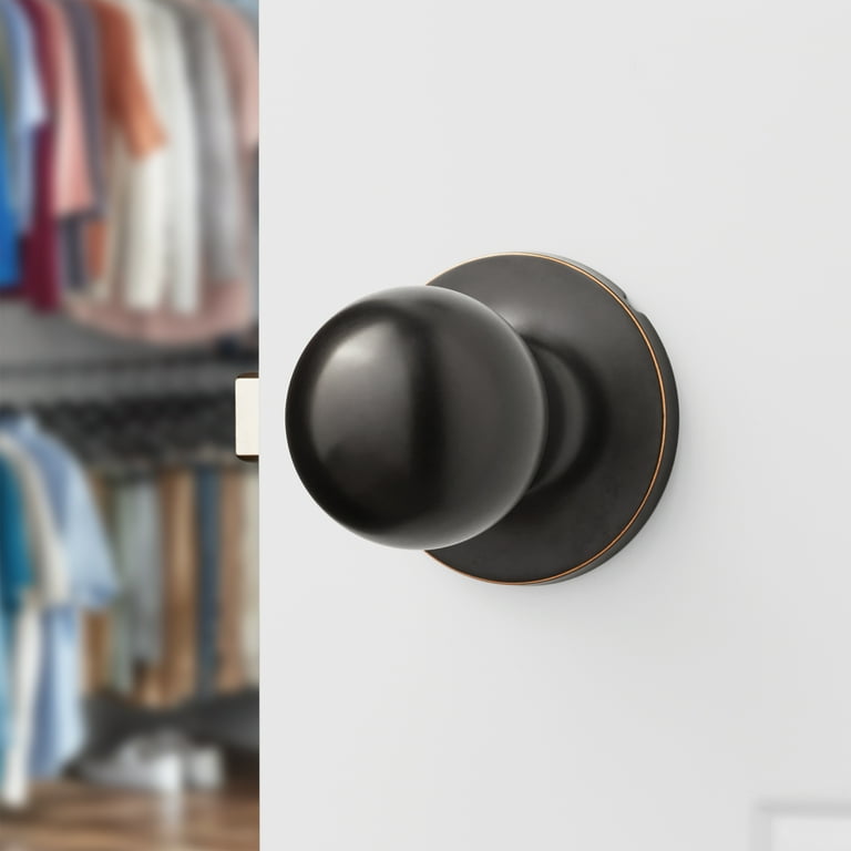 Ball Aged Bronze Hall and Closet Door Knob Ball Aged Bronze Hall and Closet Door Knob